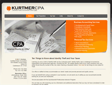 Tablet Screenshot of kurtmercpa.com